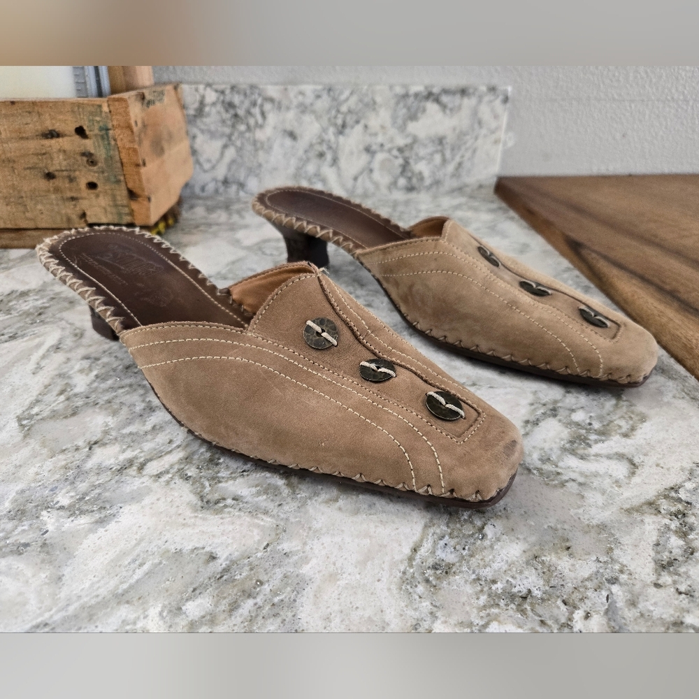 Tsonga Mule Leather Slip-ons